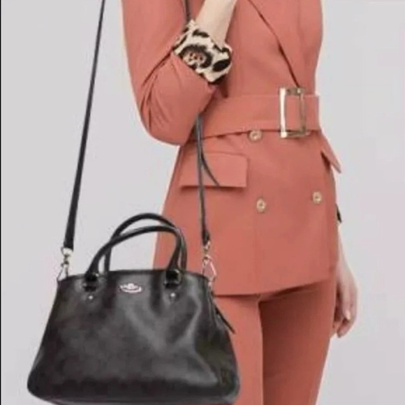 Coach Black and Brown Satchel - Picture 2 of 3